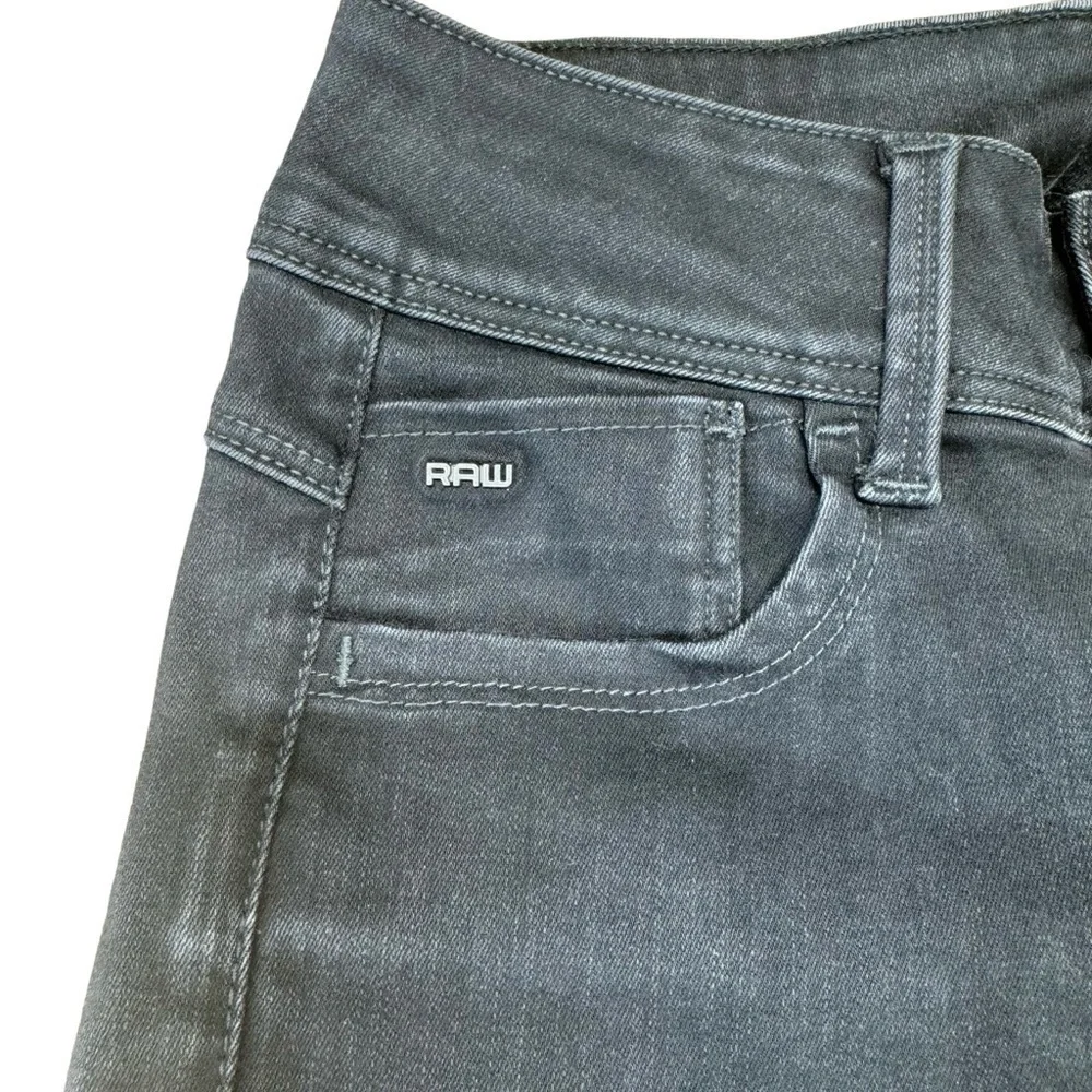 G-Star Raw Jeans Super Skinny Women’s Size W25 L32  Black Washed Arc Leg Pants